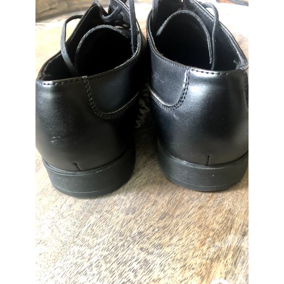 Men's Calvin Klein Black Bachman Oxford Dress Shoes- Sz 10.5 - Picture 6 of 8